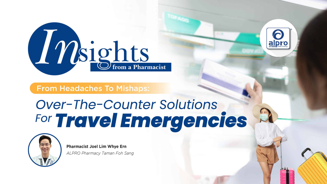 Featured image for From Headaches to Mishaps: Over-the-Counter Solutions for Travel Emergencies
