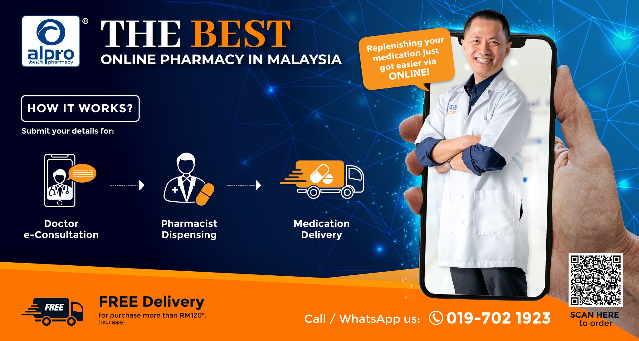 Featured image for Alpro’s Online Pharmacy Medication Delivery to Singapore