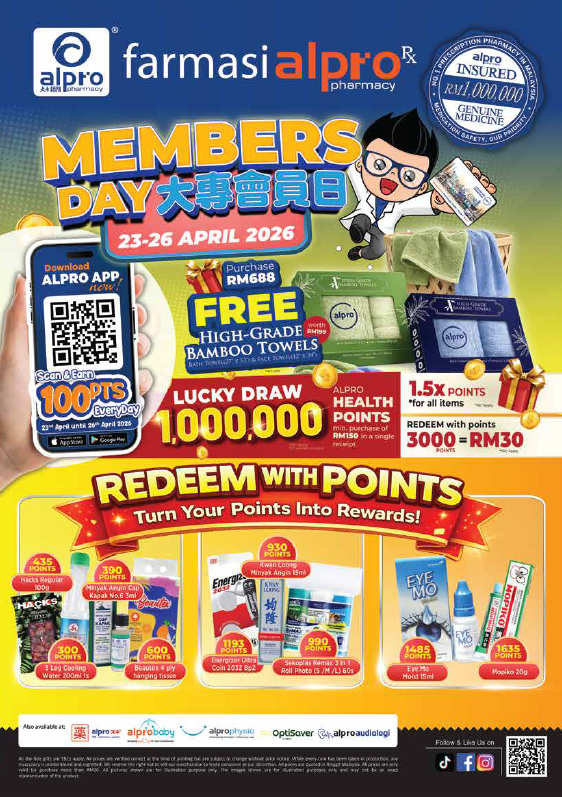 Alpro Pharmacy Members Day 2026 Alpro Alliance Sdn. Bhd
