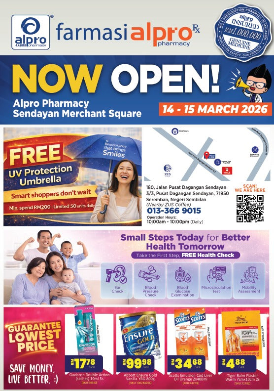 GRAND OPENING SENDAYAN MERCHANT SQUARE 14 - 15 MARCH 2026
