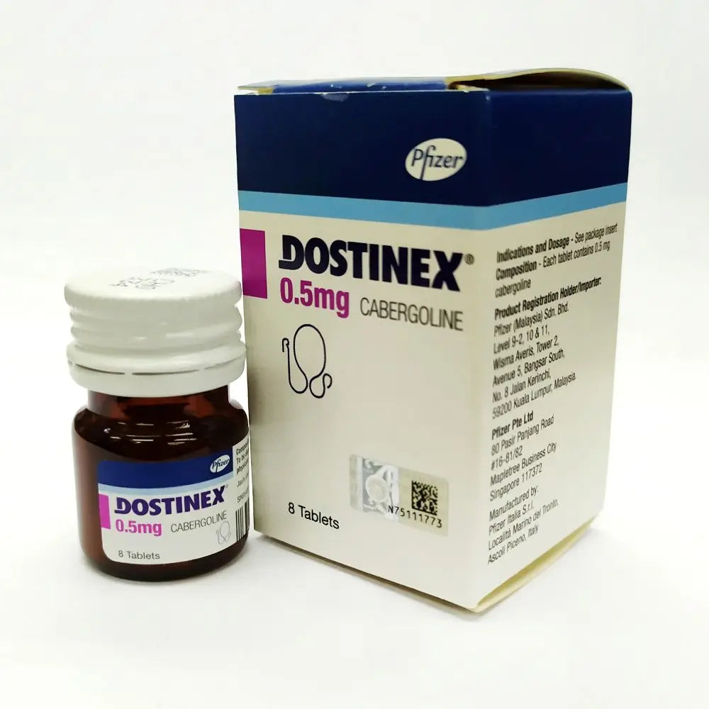 Dostinex 0.5mg 8s - Alpro Pharmacy