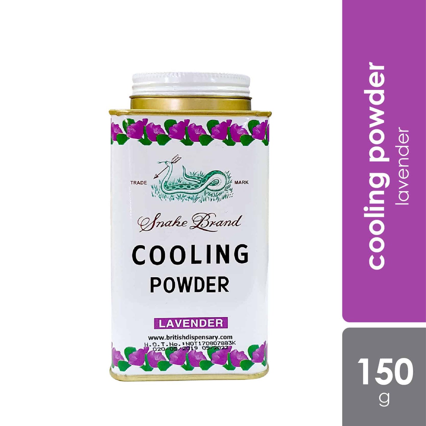 snake-brand-prickly-heat-powder-lavender-150g-2