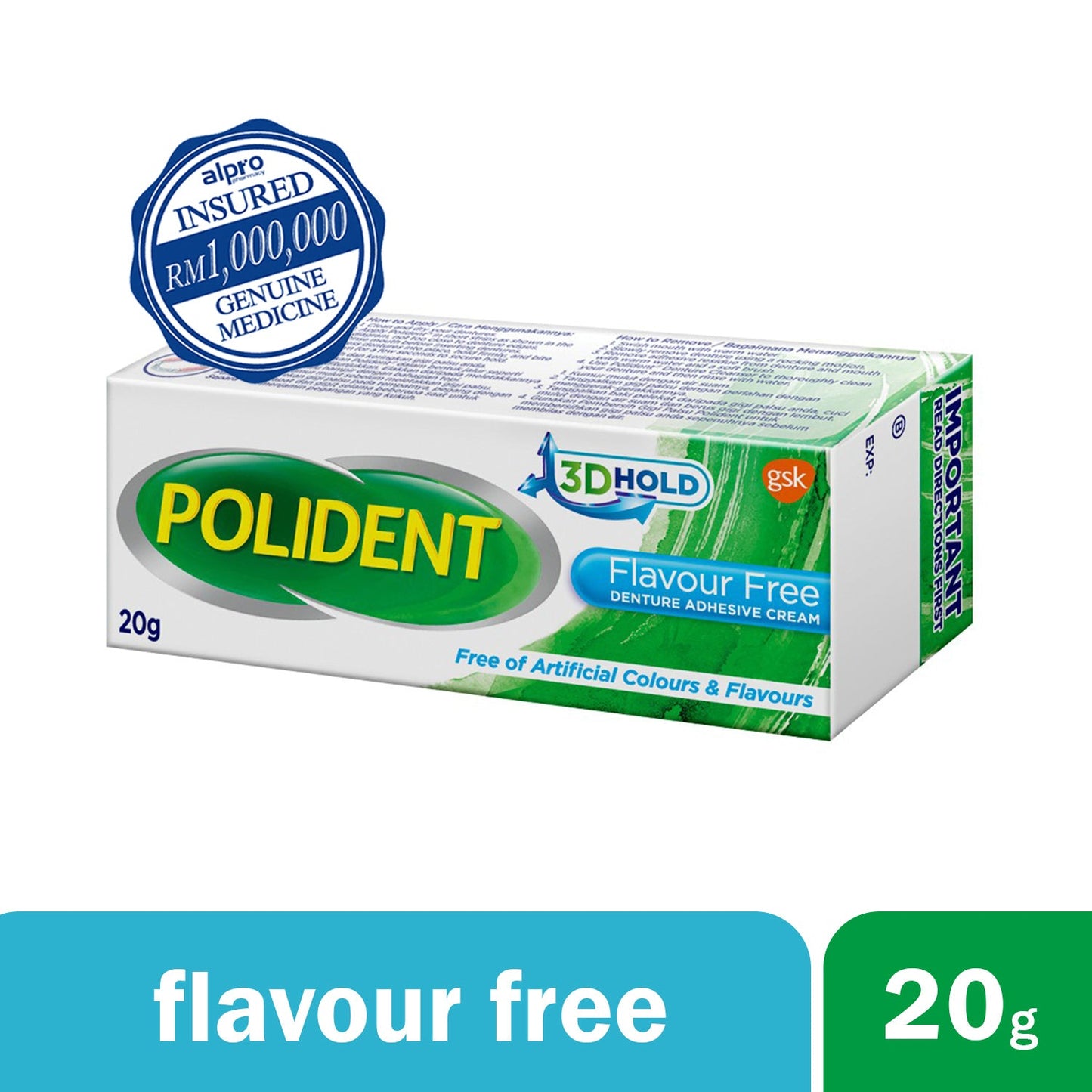 polident-denture-adhesive-cream-flavour-free-20g