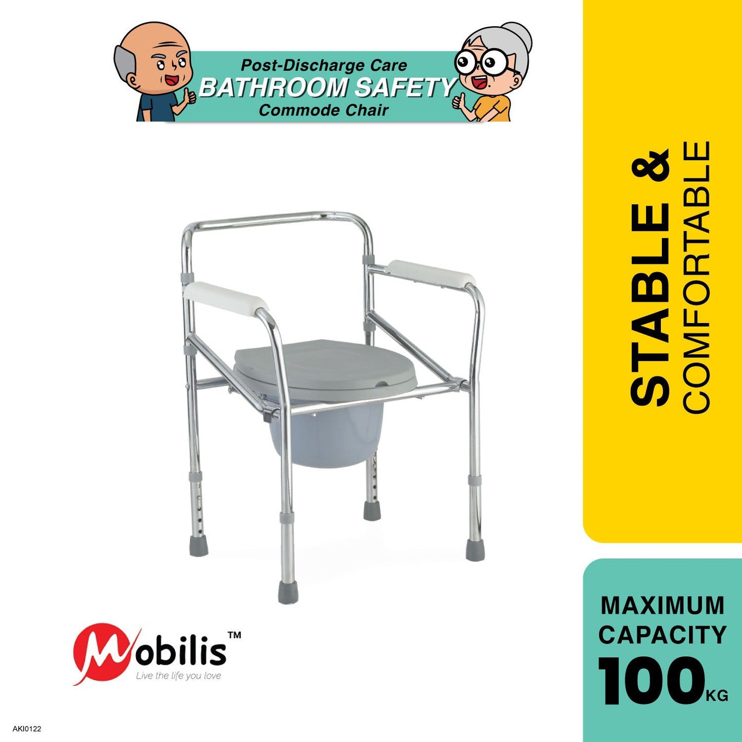 mobilis-foldable-chrome-commode-mo-894-height-adjustable