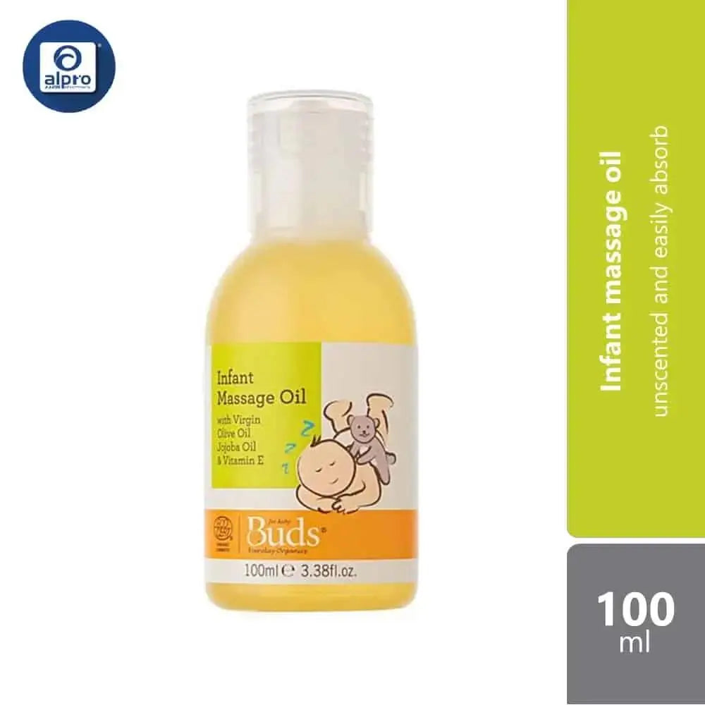 buds-everyday-organics-massage-oil-100ml-unscented-and-easily-absorb
