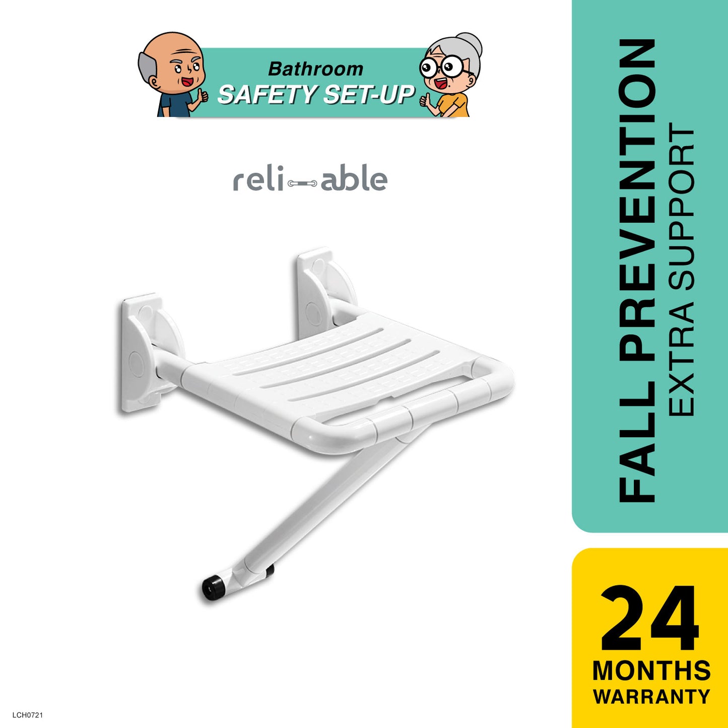 reli-able-shower-seat-with-leg-wall-mounted-foldable