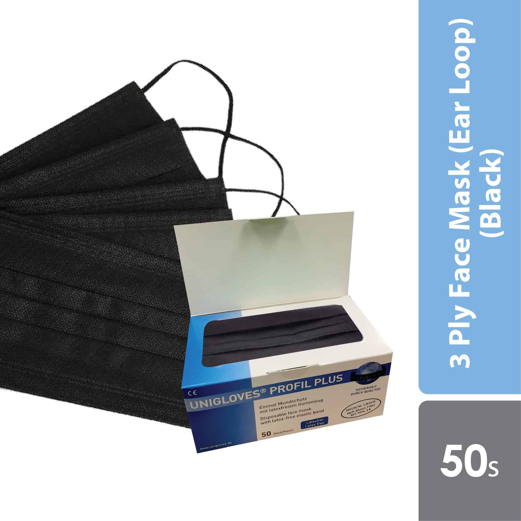 unigloves-3-ply-surgical-face-mask-ear-loop50s-black