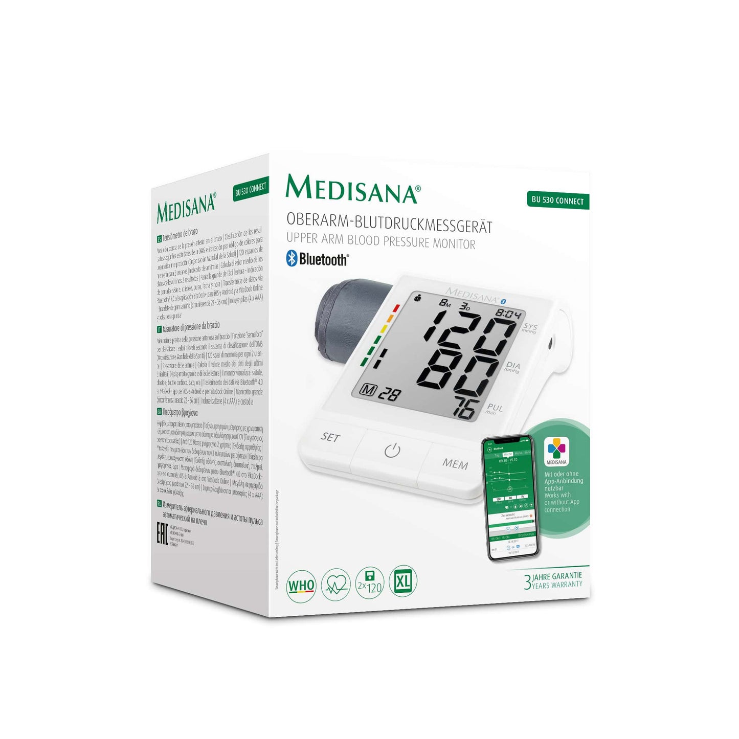 medisana-bu530-connect-bluetooth-digital-blood-pressure-monitor