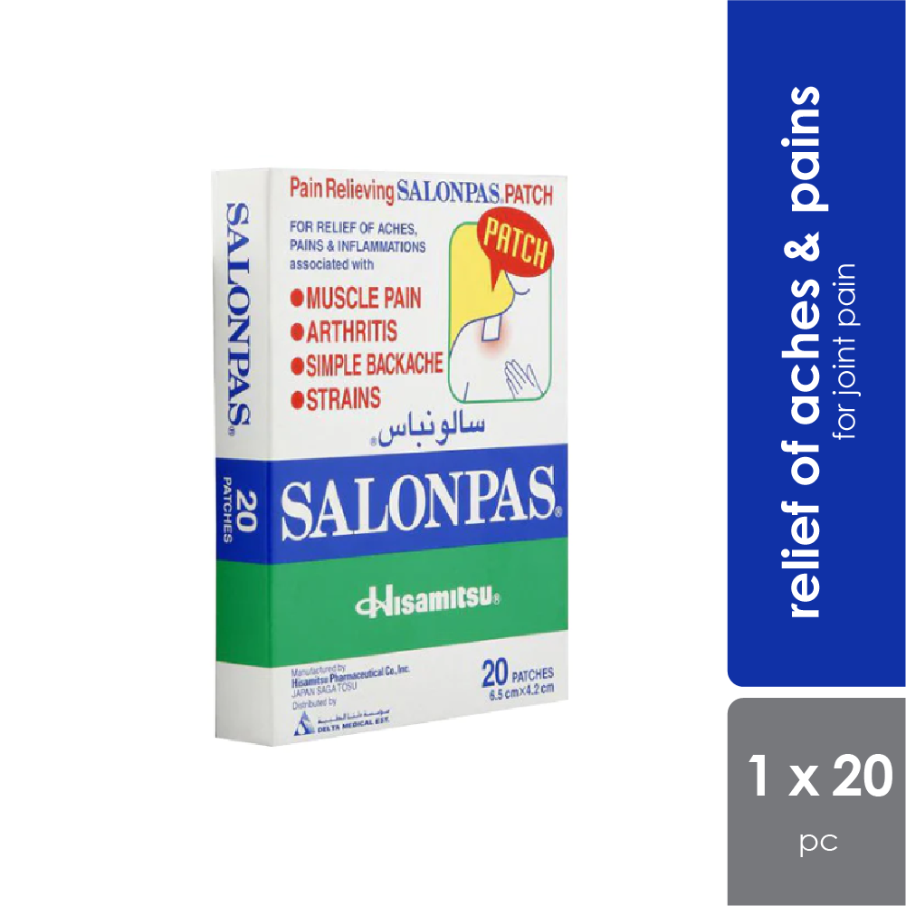 Hisamitsu Salonpas 1x20s Alpro Pharmacy