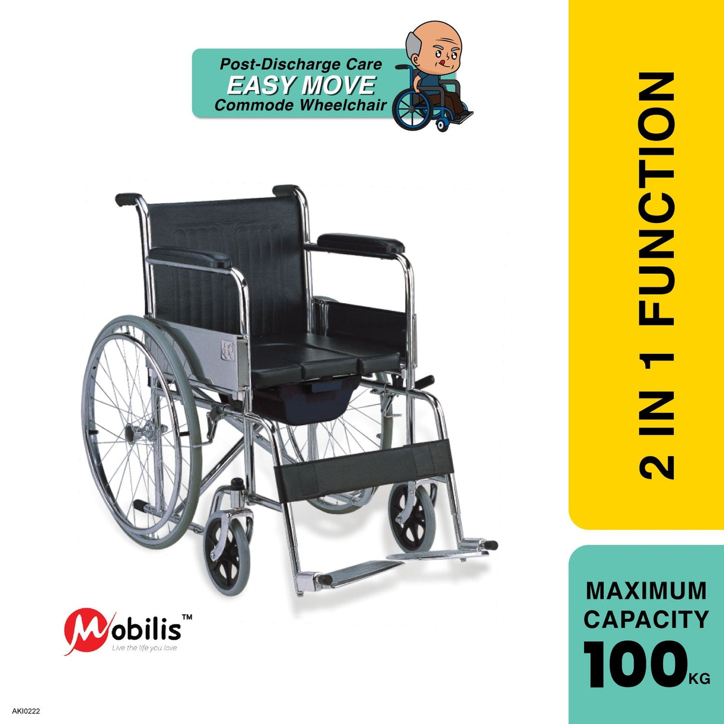 mobilis-commode-wheelchair-wpl-608-46-standard-chrome