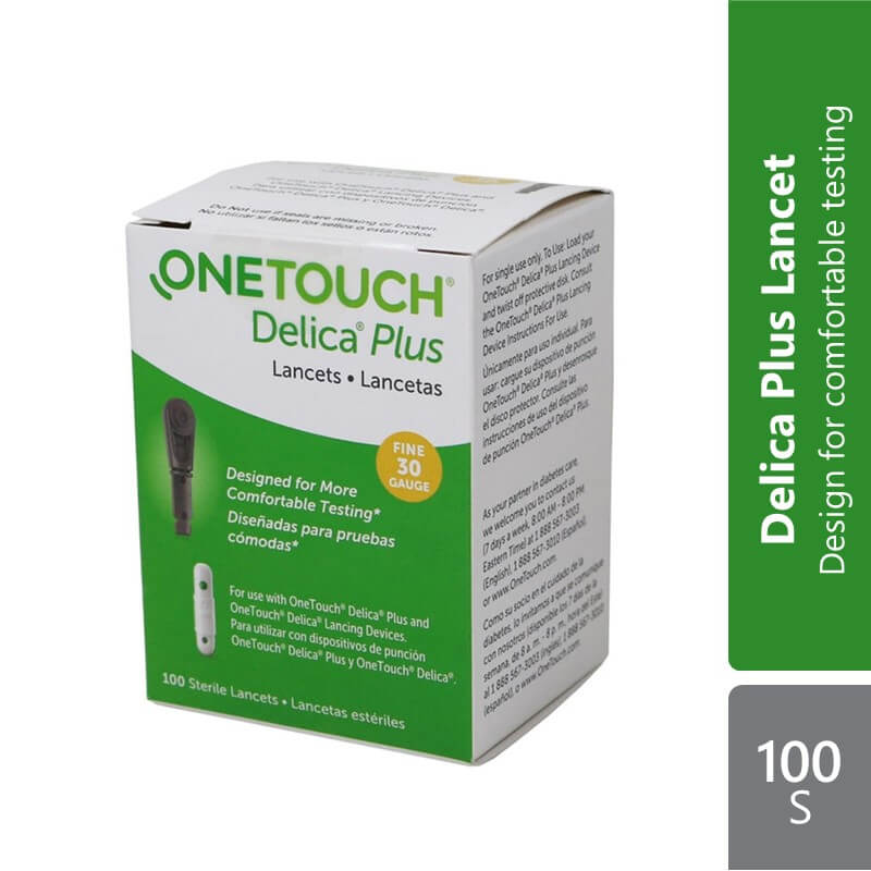 one-touch-delica-plus-lancet-30g-100s
