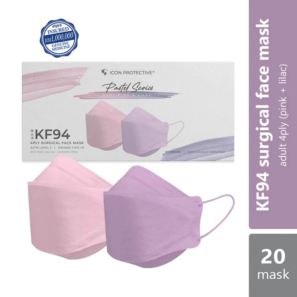 58-icon-protective-kf94-4ply-surgical-facemask-purple-pink-pastel-series-20s