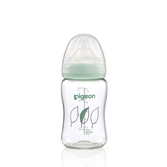 pigeon-softouch-t-ester-bottle-leaf-200ml-1s-for-infants-03-months