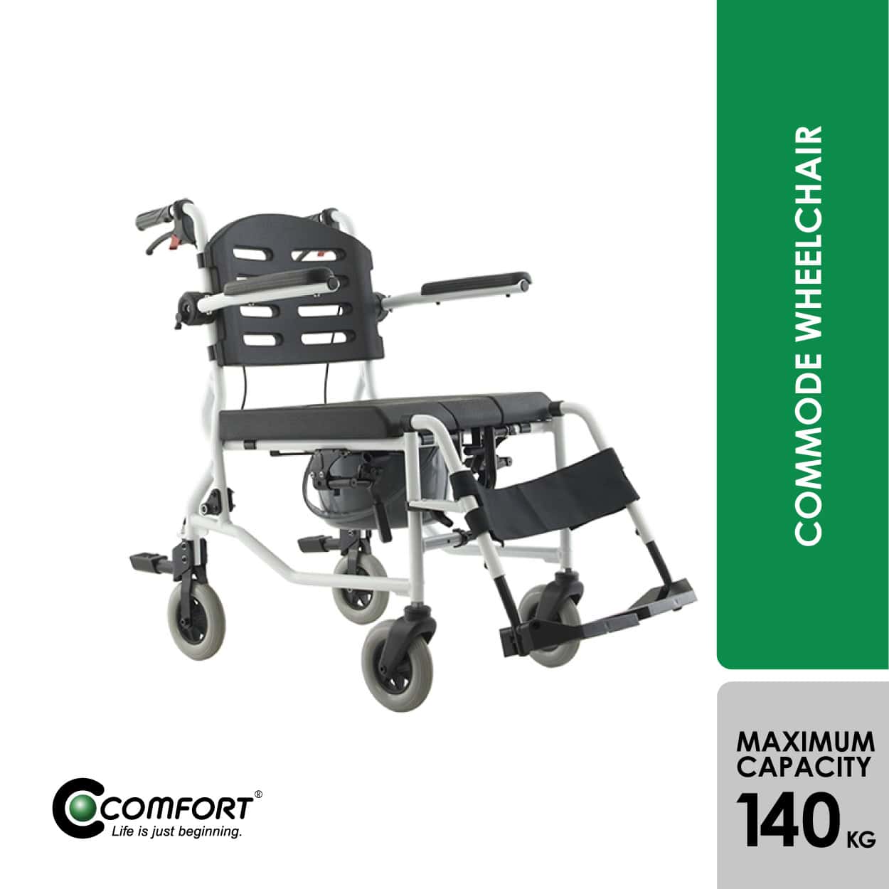 comfort-sl-155-b-606-20-inches-aluminium-commode-wheelchair-3-in-1-toilet-safe-wheelchair