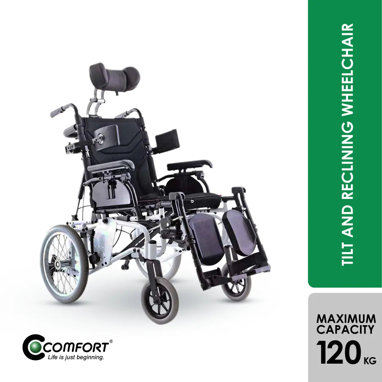 comfort-l7-18-inches-aluminium-tilt-in-space-wheelchair-foldable-durable-wheelchair
