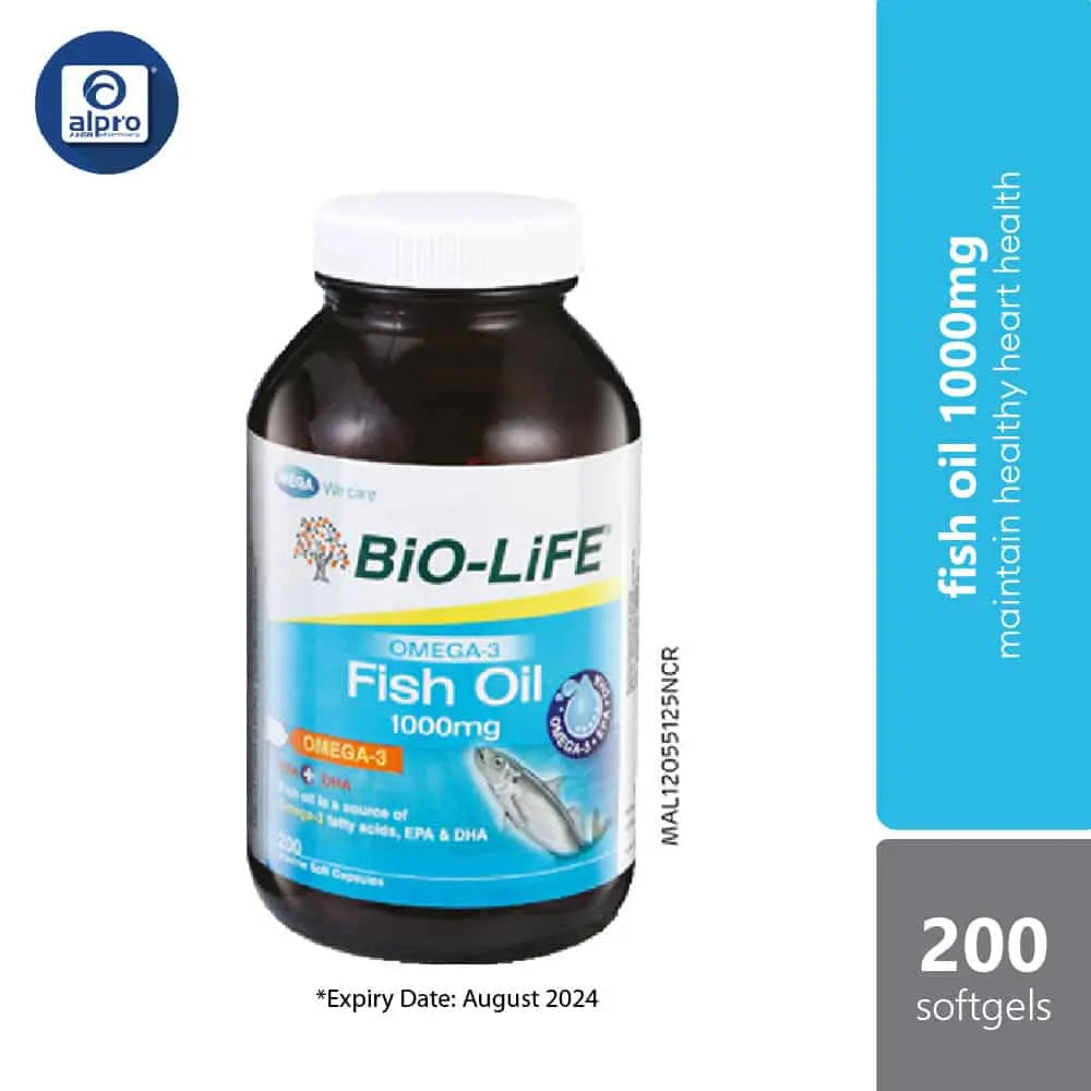 bio-life-omega-3-fish-oil-1000mg-200s-maintain-heart-health-expiry-08-24