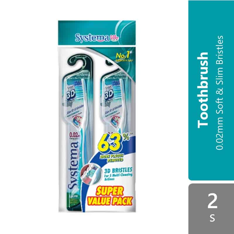 systema-tootbrush-3d-clean-2s-0-02mm-soft-slim-bristles