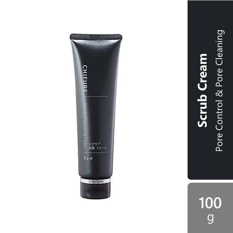 chifure-scrub-cleansing-foam-100g-pore-control-pore-cleaning