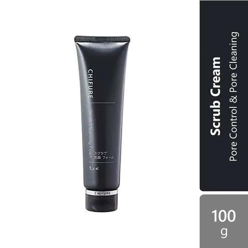 chifure-scrub-cleansing-foam-100g-pore-control-pore-cleaning