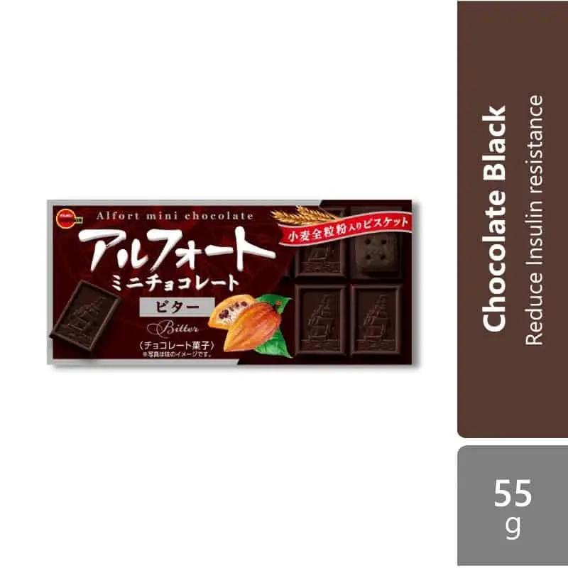 bourbon-alfort-mini-chocolate-black-55g-reduce-insulin-resistance