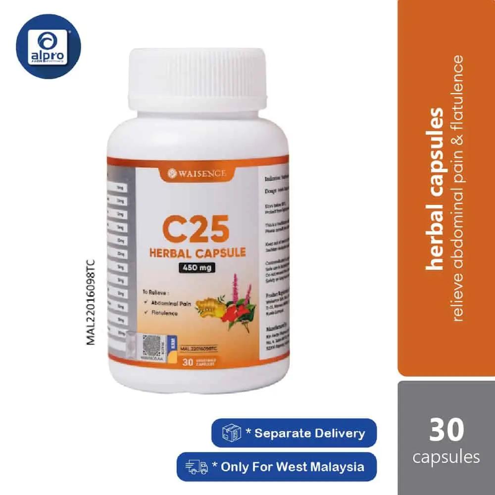c25-herbal-capsule-30s-eases-abdominal-pain-reduce-flatulence