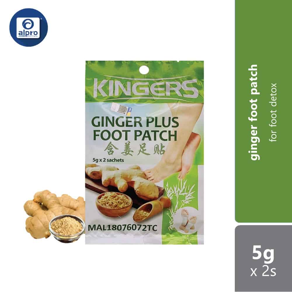 kingers-ginger-plus-foot-patch-5g-x-2s