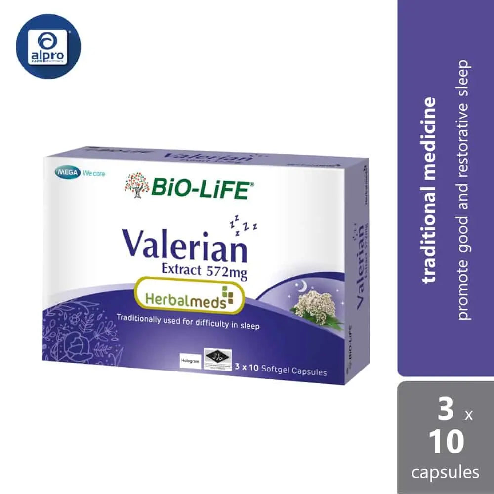 bio-life-herbalmeds-valerian-extract-572mg-30s-promote-good-and-restorative-sleep