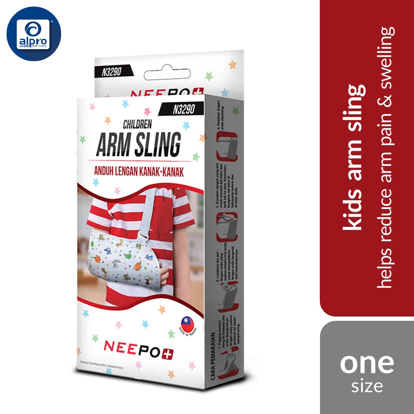 neepo-n3290-children-arm-sling-helps-reduce-arm-pain-swelling