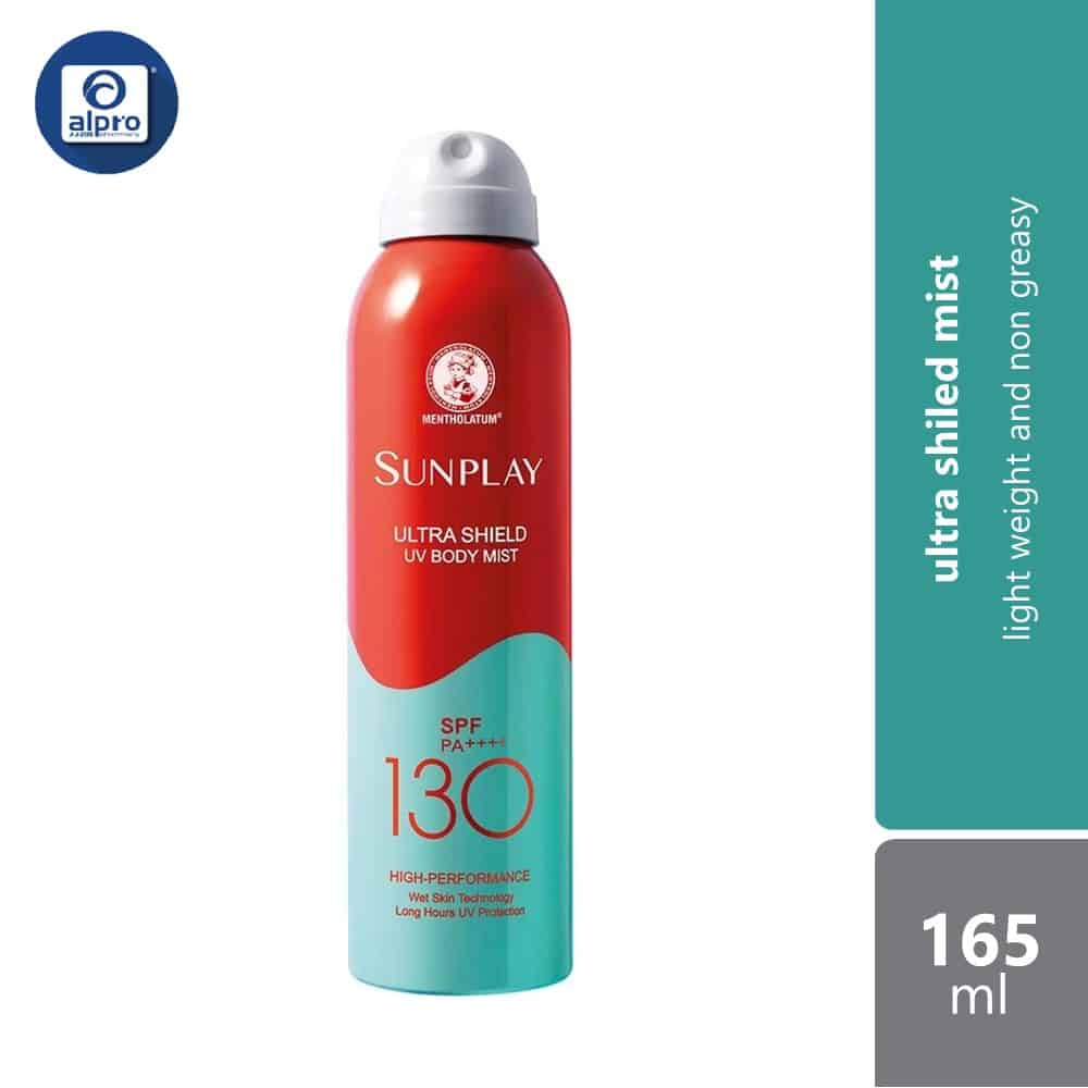 sunplay-ultra-shield-spf130-mist-165ml-light-weight-and-non-greasy