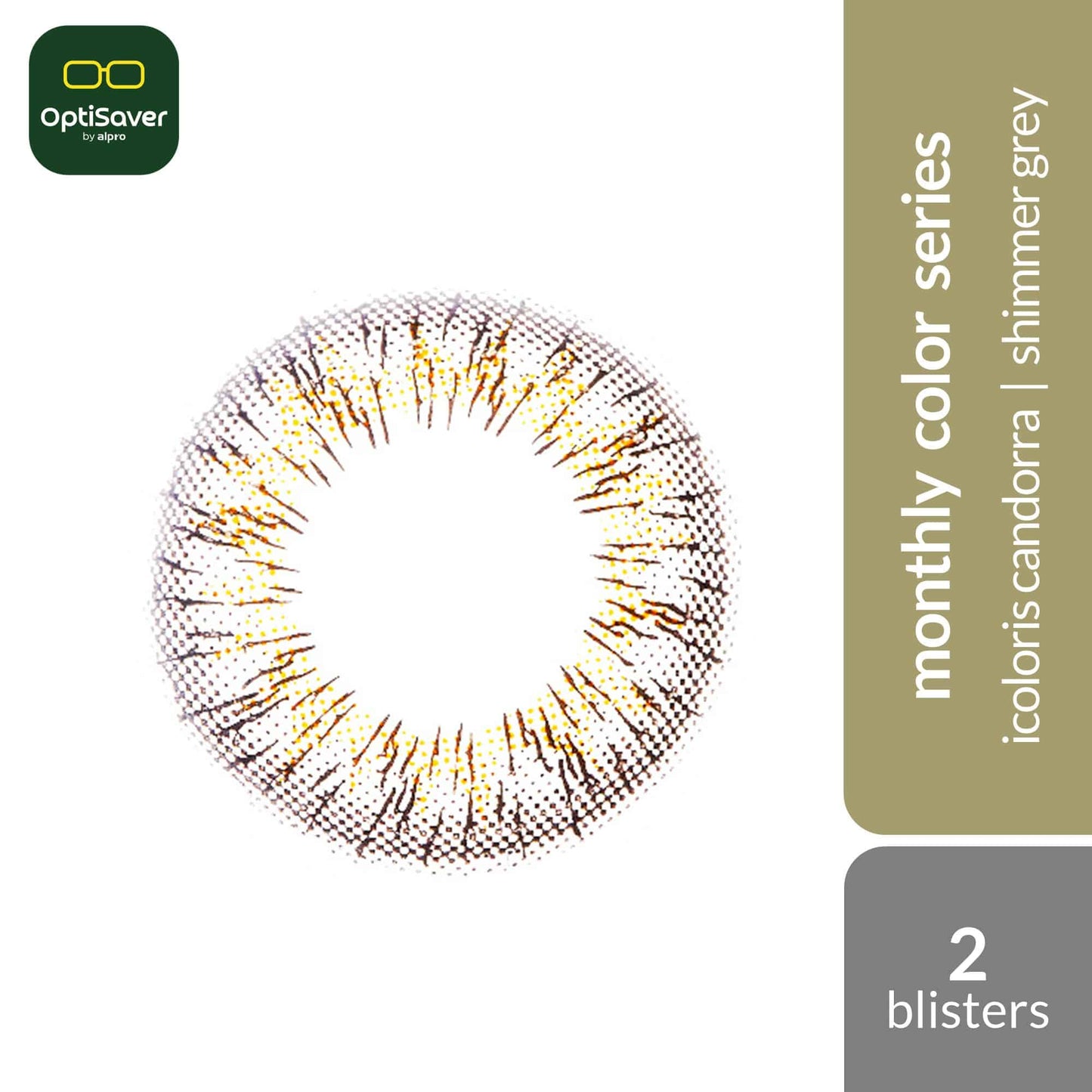 bionics-icoloris-candorra-30d-monthly-contact-lenses-shimmer-grey product image 1