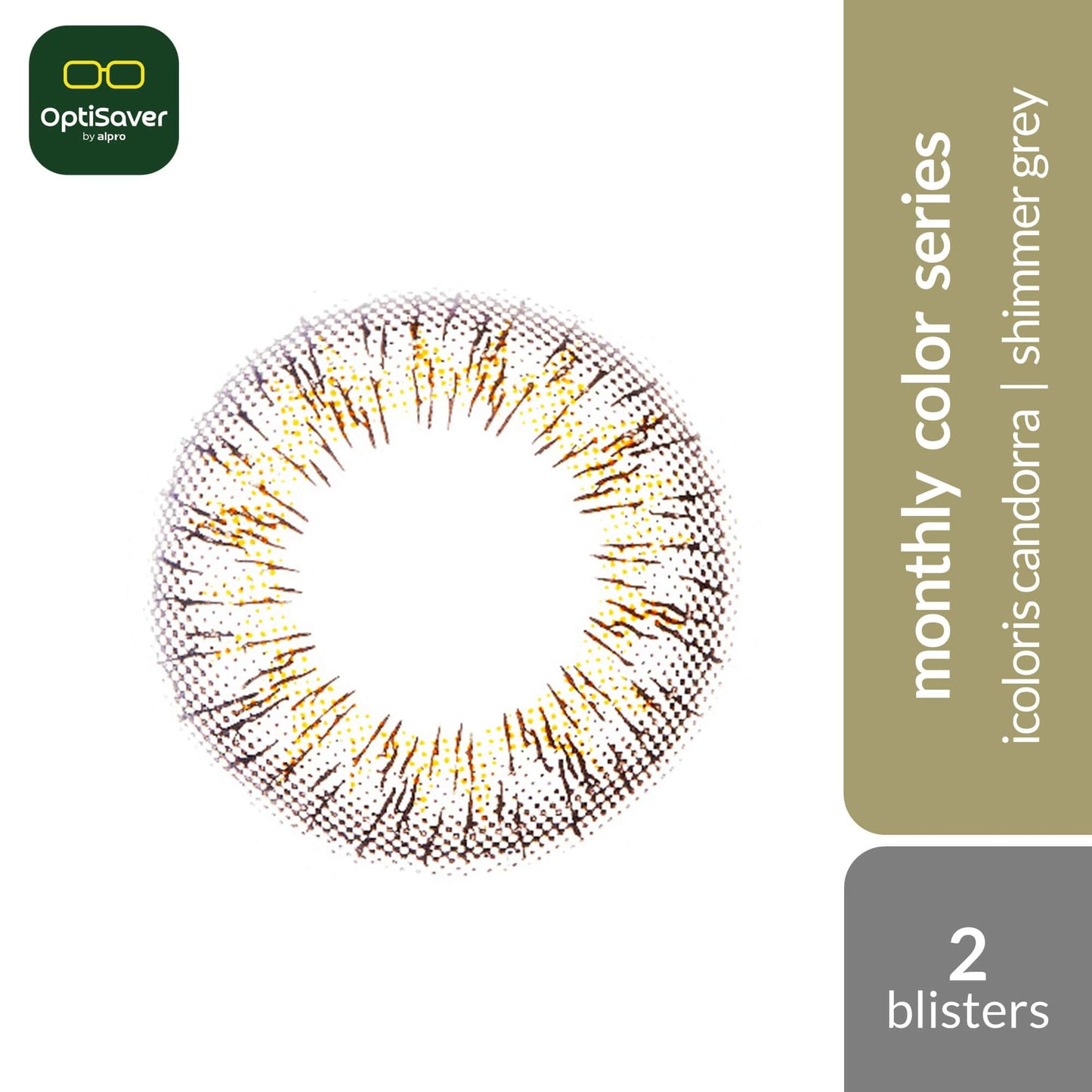 bionics-icoloris-candorra-30d-monthly-contact-lenses-shimmer-grey product image 1