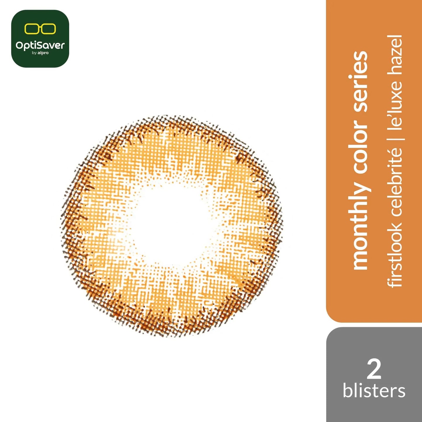 bionics-firstlook-celebrite-30d-monthly-contact-lenses-le-luxe-hazel product image 1