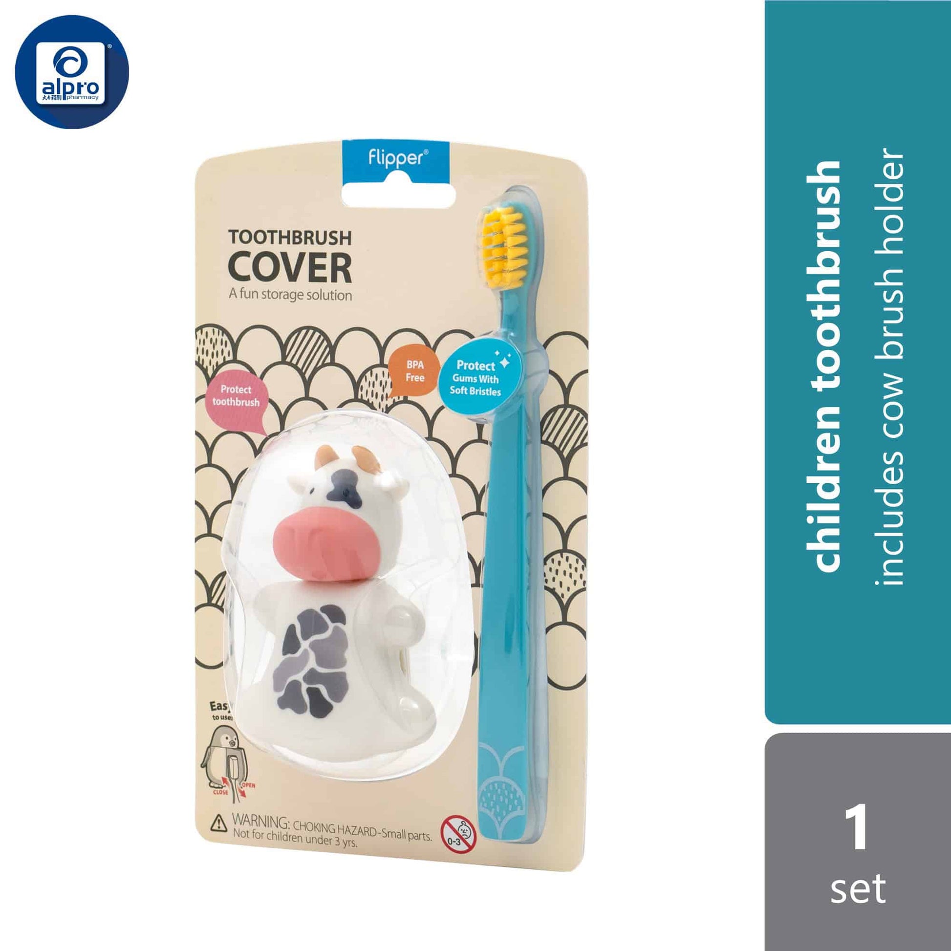 flipper-fun-animal-kids-combo-beagle-cat-cow-elephant-lion-giraffe-panda-penguin-turtle-1s-includes-animal-b product image 1