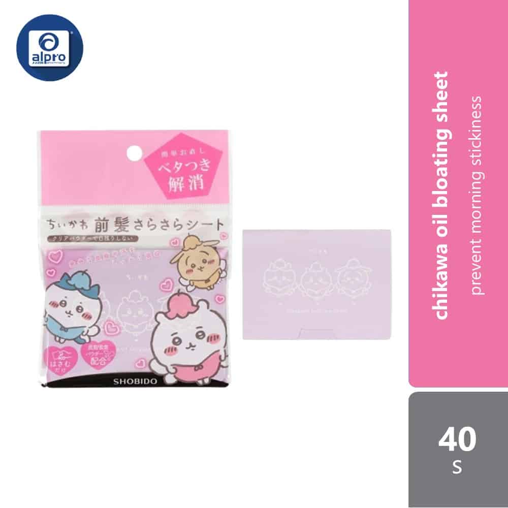 shobido-chikawa-bangs-oil-blotting-sheet-fairy-40s-prevent-morning-stickiness