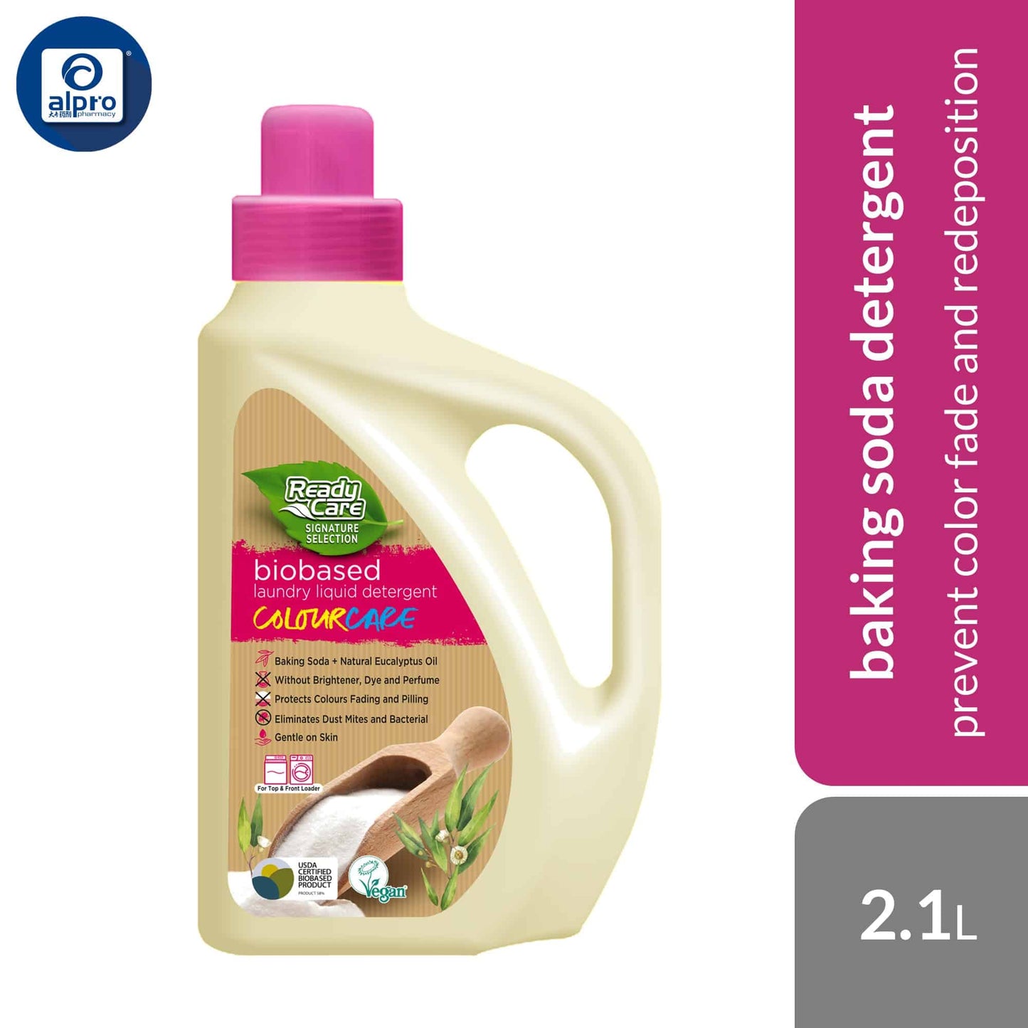 readycare-signature-selection-biobased-laundry-liquid-detergent-colour-care-2-1l-prevent-color-fade-and-redeposition