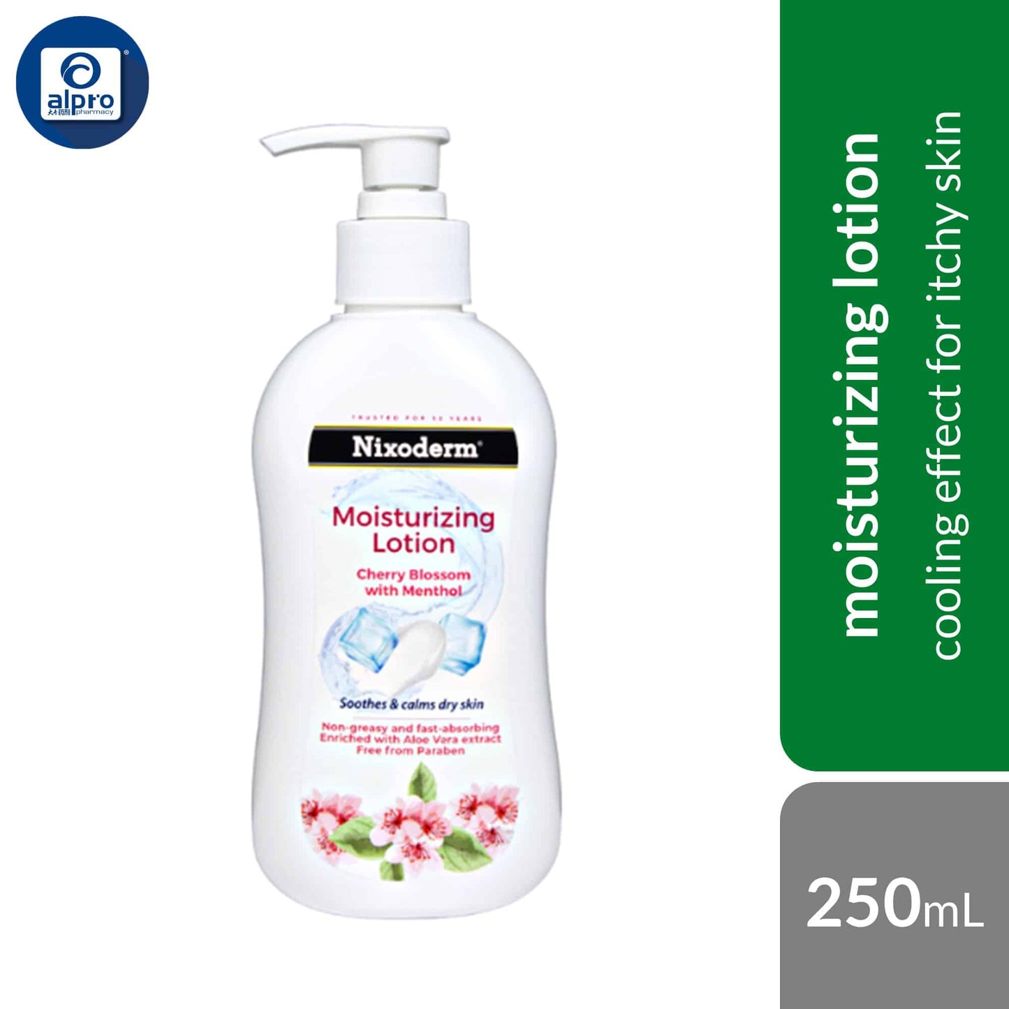 nixoderm-moisturizing-lotion-cherry-blossom-with-menthol-250ml-cooling-effect-for-itchy-skin