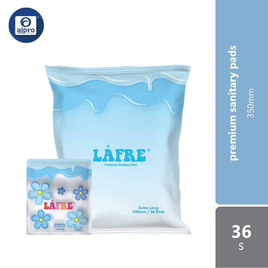lafre-premium-sanitary-pads-extra-long-350mm-36pads-comfy-dry-and-breathable