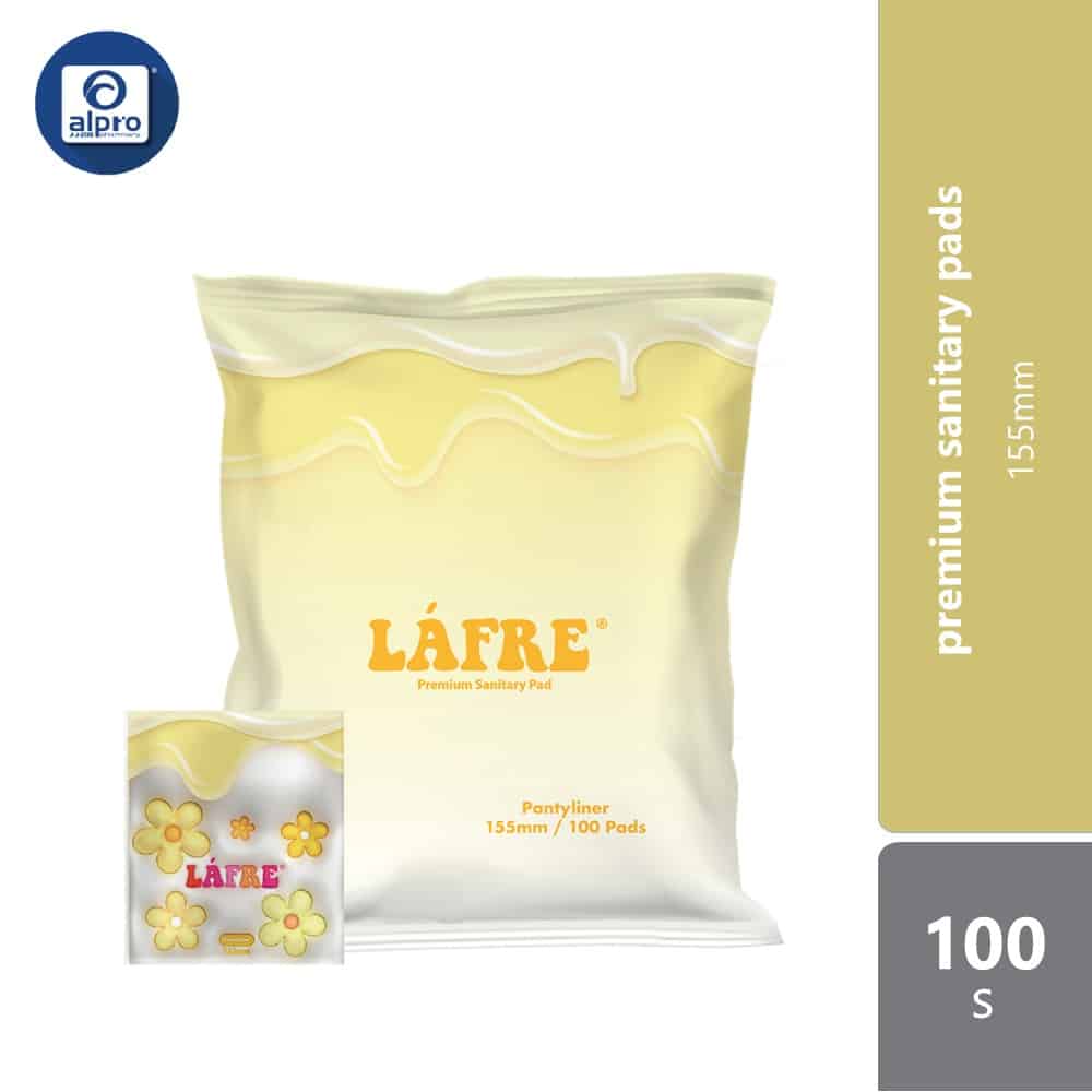 lafre-premium-sanitary-pads-pantyliner-155mm-100s-comfy-dry-and-breathable