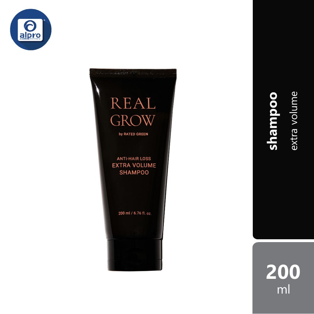Rated Green Real Anti Hair Loss Extra Volume Shampoo 200ml | Hair Loss Prevention Rated Green