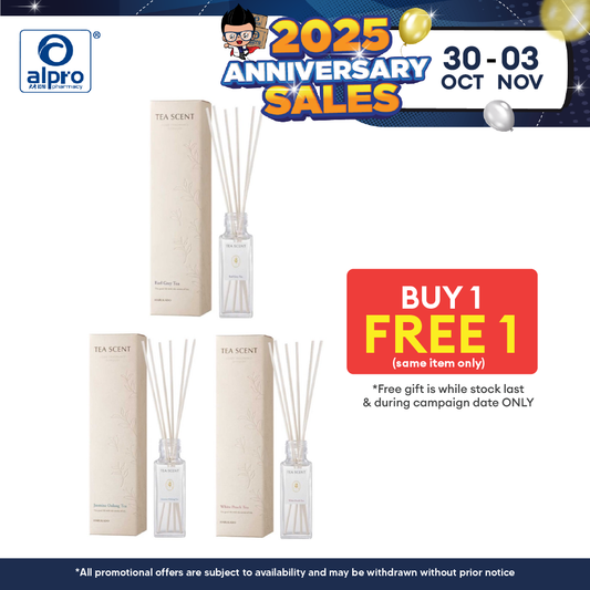 Sugi Harukado Tea Scent Reed Diffuser 100ml | 3 Scents Alpro Pharmacy