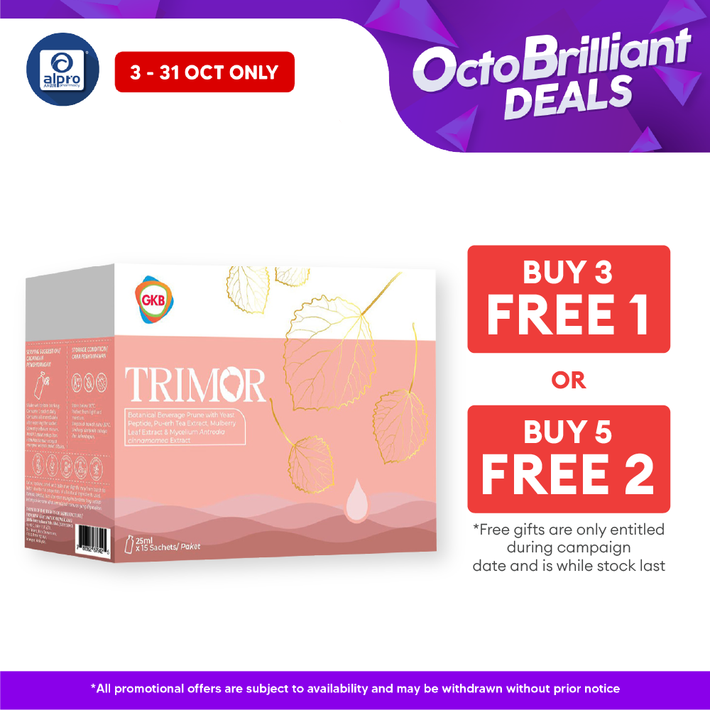 GKB Trimor 25ml x15's  | Suppresses Appetite GKB