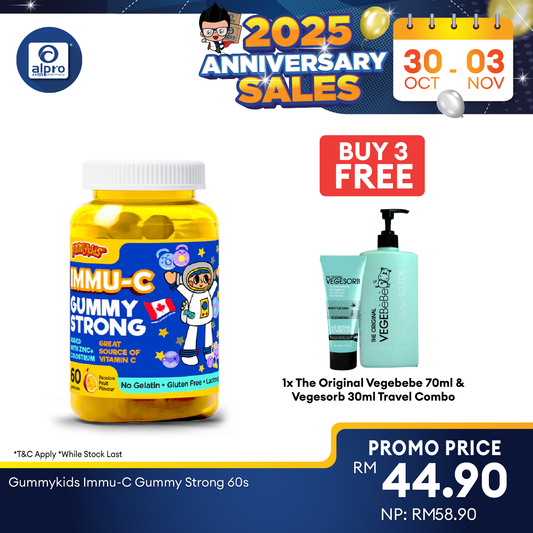 Gummykids Immu-C Gummy Strong 60s Gummykids