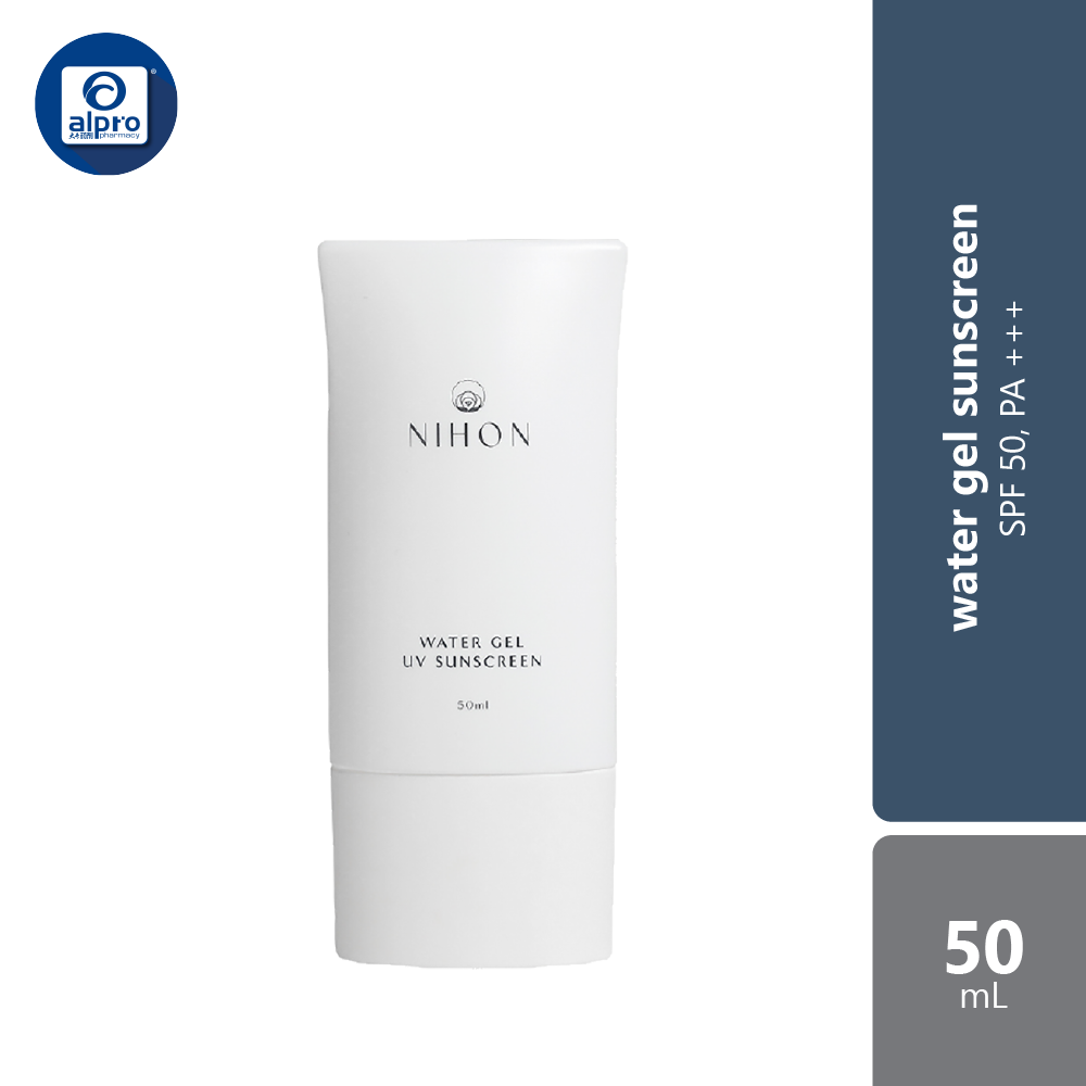 Nihon Water Gel Uv Sunscreen 50ml | For All Skin-type Alpro Pharmacy