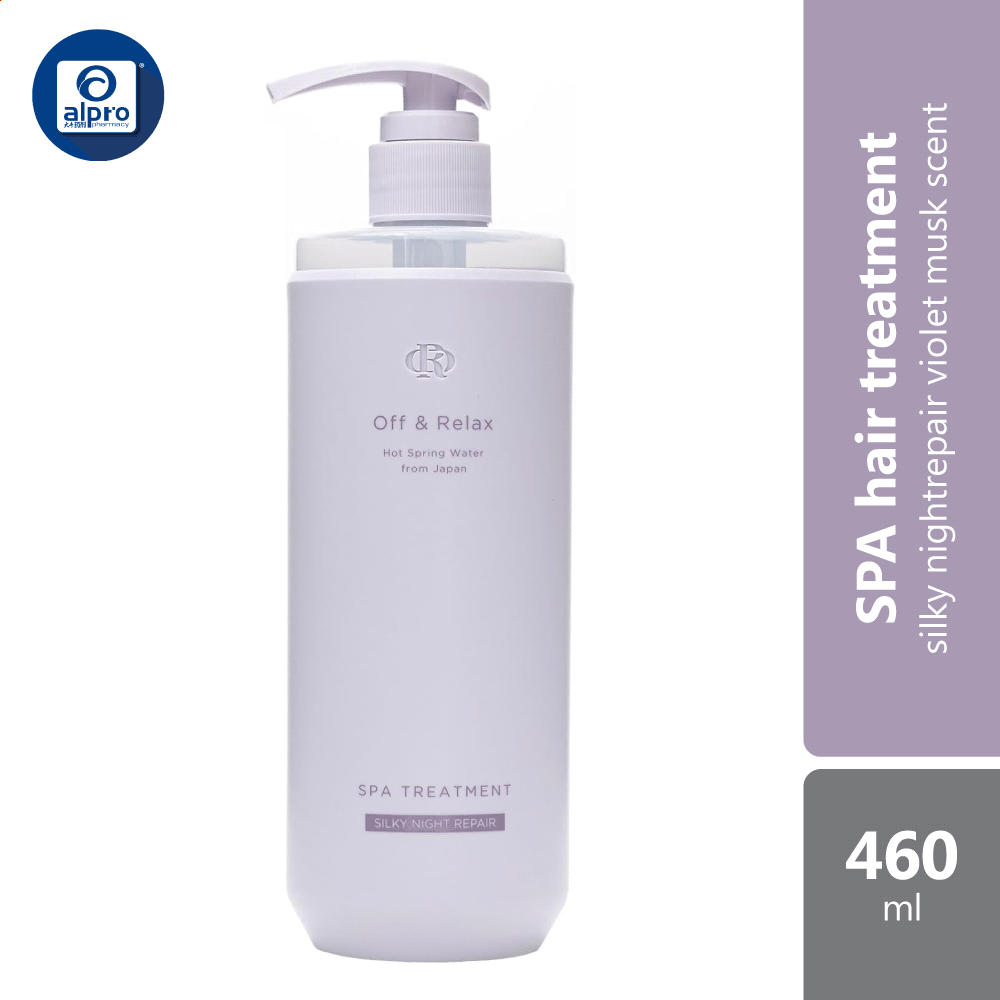 OR Spa Treatment Silky Night Repair Violet Musk Scent 460ml Alpro Pharmacy