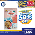 Haritage Hola! Granola Beverage Yoghurt Mixberry 245g (35g ×7s) | Simplify Your Breakfast and Amplify Healthy Snacks