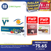 BMS Organics V+ Berries for Eyes 2g×15s | Improve Eye Blood Circulation