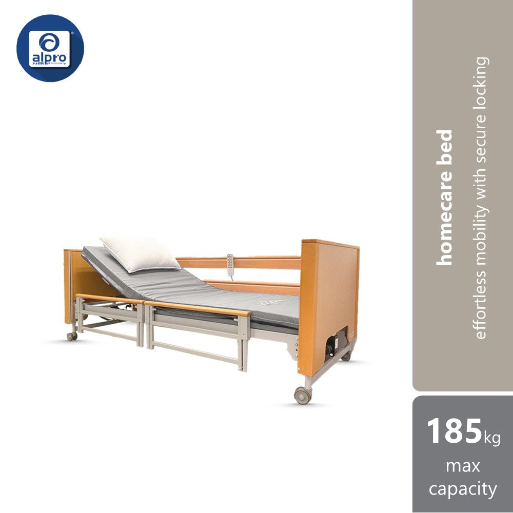 Moven Care+ 200 Homecare Bed (Bundle with Siderails) Alpro Pharmacy