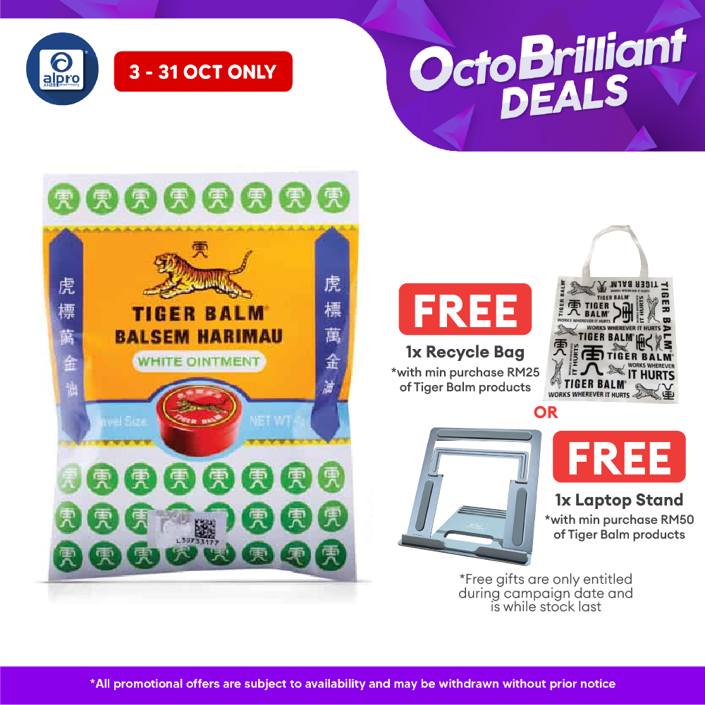 Tiger Balm White 4g Alpro Pharmacy