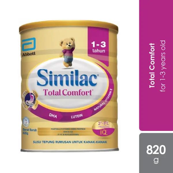 Abbott Similac Total Comfort Plus 1-3 Years Old 820g | Helps Kids with Milk Indigestion Alpro Pharmacy