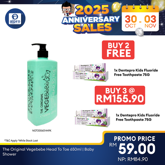 The Original Vegebebe Head To Toe 650ml | Baby Shower The Original Vege
